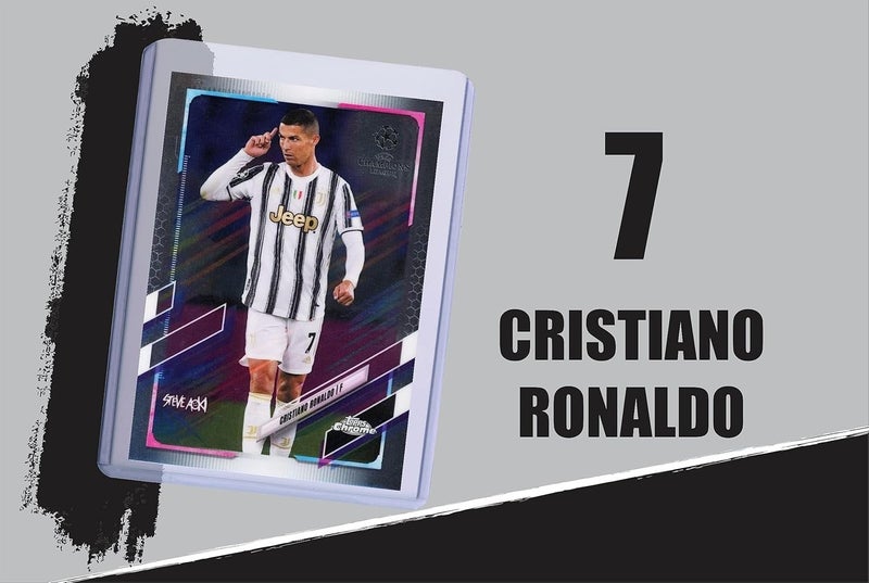 Chaser Cristiano Ronaldo (3) Assorted Soccer Cards &/or Sticker Cards Gift Pack - Image 3